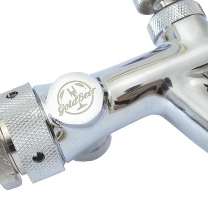 Torneira de Chopp Italiana 5/8 Rosca Inox em Todas as Partes em Contato com o Chopp Alta Qualidade para Chopeiras e Sistemas de Chopp - GoldBeer Imagem de Torneira de Chopp Italiana 5/8 Rosca Inox em Todas as Partes em Contato com o Chopp Alta Qualidade para Chopeiras e Sistemas de Chopp