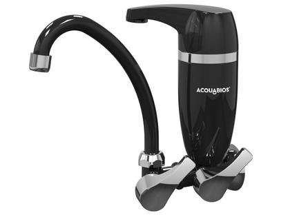 Imagem de Torneira de Cozinha Com Filtro Bica Móvel de Parede Um Quarto de Volta Premium Acquabios