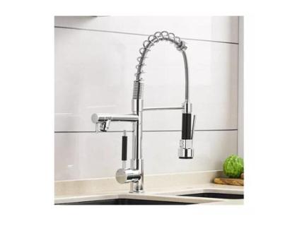 Imagem de Torneira De Cozinha Gourmet Luxo Inox Monocomando Flexível