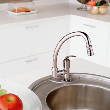 Imagem de Torneira de Cozinha Mesa Saída Lateral Pratika 1167 Fabrimar - Tigre Metais