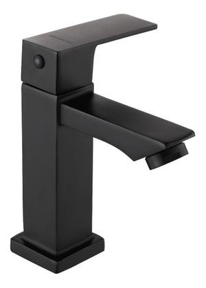 Imagem de Torneira De Pia Banheiro Lavabo Luxo Metal Preta Black