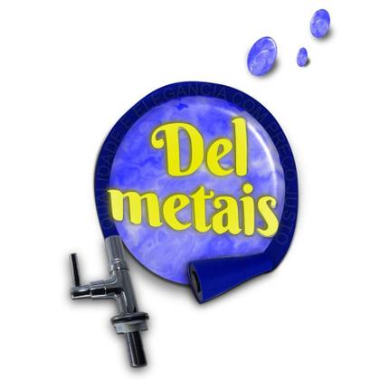 Imagem de Torneira De Tanque/Jardim Luxo ¼ De Volta 100% Metal C-31 Cruz de Malta Del Metais