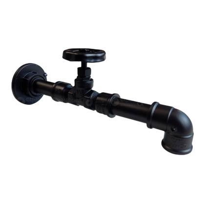 Imagem de Torneira design industrial pvc 1/2" parede clássica luxo - madareli