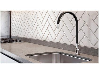 Imagem de Torneira Docol Cozinha Mesa Galiflex Gourmet Flexível Preto