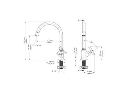 Imagem de Torneira DOCOL Para Banheiro Bica Alta Primor 671806