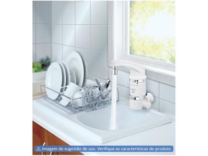 Imagem de Torneira Elétrica Cozinha de Parede Fame Elegance 220v 6800W Branca