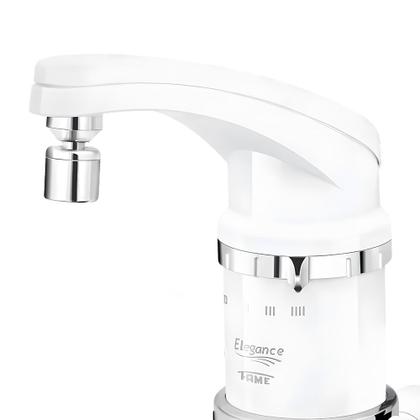 Imagem de Torneira Elétrica Fame Elegance 4 Temperaturas Super Potente de Parede Branca 220V