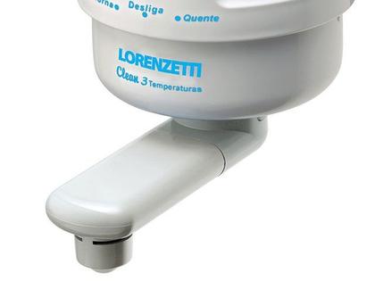 Imagem de Torneira Elétrica Parede Cozinha Clean 4500W 127V 110V 3 Temperaturas Lorenzetti