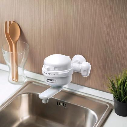 Imagem de Torneira Elétrica Parede Cozinha Clean 5500W 220V Branca 3 Temperaturas Bica Móvel Lorenzetti