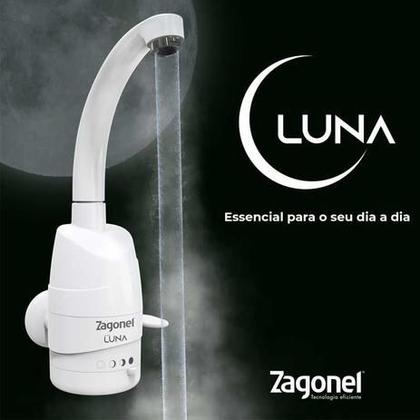 Imagem de Torneira Eletrica Zagonel 4 Temperaturas 5.500W 220V - Luna - Branca  TLU4T.55220.BR03