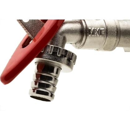 Imagem de Torneira Esfera Brazhu Jardim Para Cadeado Zamac 3/4 8047