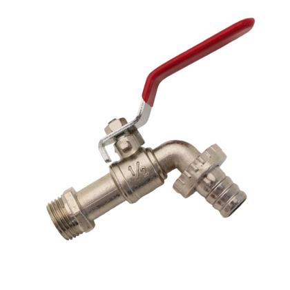 Imagem de Torneira Esfera com Registro 1/2" Bico Liga de Zinco Funcional Fertak