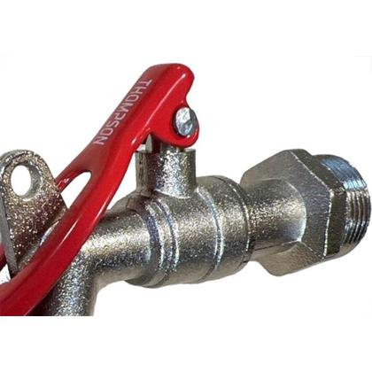 Imagem de Torneira Esfera Jardim Thompson 3/4'' Com Porta Cadeado