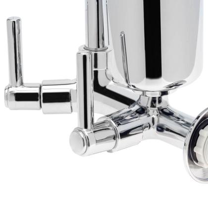 Imagem de Torneira Flexível Com Filtro Gourmet Parede Cone Abs Cromada