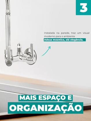 Imagem de Torneira Gourmet com Adaptador Saida Filtro Purificador Metal