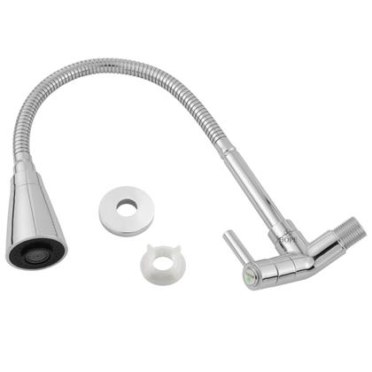 Imagem de Torneira Gourmet Cozinha Parede Pia Flexível 2 Jatos Abs