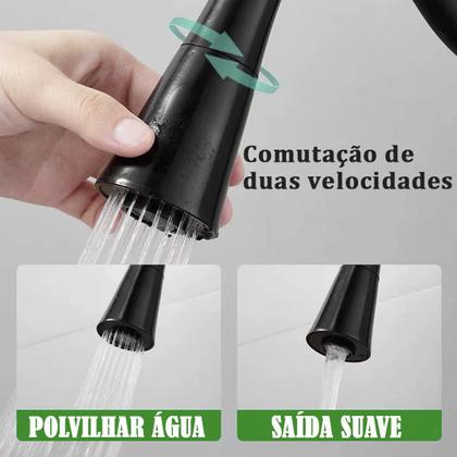 Imagem de Torneira Gourmet Flexivel Silicone Com Ajuste De Jato Bancada Torneira Cone