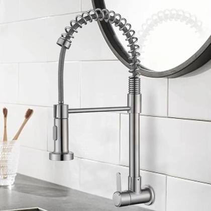 Imagem de Torneira Gourmet Inox 50Cm PK103-C Sn02 Snel Premium Modelo: Parede Cor: Cromada