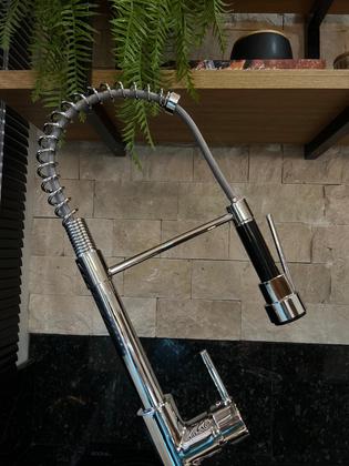 Imagem de Torneira Gourmet Luxo Genebra Monocomando Cromado Goldenx