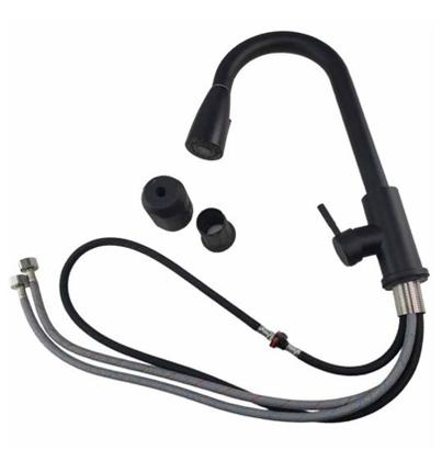 Imagem de Torneira Gourmet Monocomando PullDown Premium Com Extensor Preta