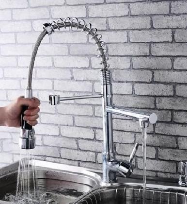 Imagem de Torneira Gourmet Vip Metal Monocomando 50Cm Misturador Spray