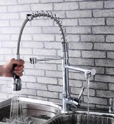 Imagem de Torneira Gourmet Vip Metal Monocomando 50Cm Misturador Spray