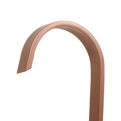 Imagem de Torneira Misturador Cascata Banheiro Mesa Rose Gold Metal