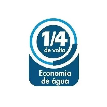 Imagem de Torneira Misturador Mesa Flexível Duplo Jato Preto 1/4v.