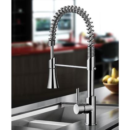 Imagem de Torneira Misturador Monocomando Lorenzetti Lorenkitchen 2266 C76 De Bancada Com Ducha Cromada