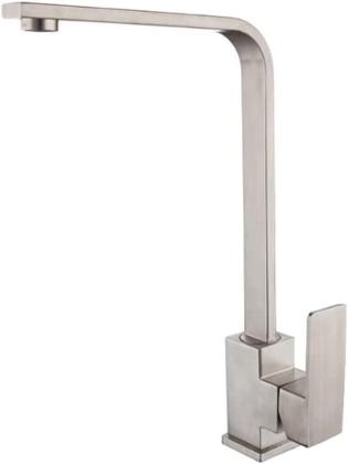 Imagem de Torneira Monocomando Cozinha Bancada Aço Escovado com Kit Instalação