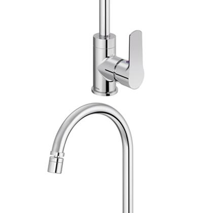 Imagem de Torneira Monocomando de mesa para cozinha Chess 1/2" Bica Giratória Arejador Articulável Docol