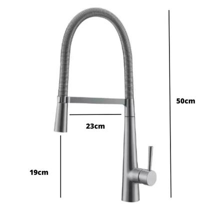 Imagem de Torneira Monocomando Gourmet Cozinha Spring Kitp015 Escovada