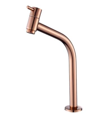 Imagem de Torneira Para Banheiro ou Cozinha 45 Bica Alta Metal - ROSE GOLD - FV1015RG