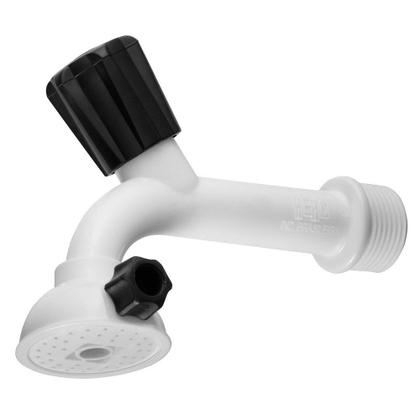 Imagem de Torneira para Cozinha 10 cm com Chuveiro 3/4" Herc