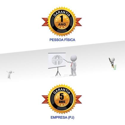 Imagem de Torneira Para Cozinha Bancada Flexível Tubo Preto Conic 2 Jatos CasaGrande Mundial Premium
