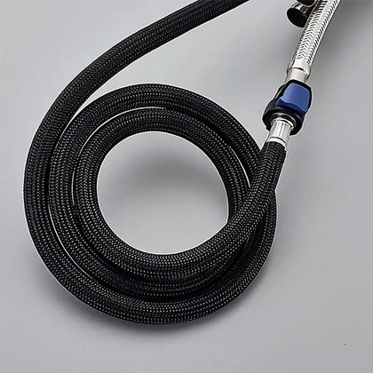 Imagem de Torneira Para Cozinha De Mesa Gourmet Monocomando Quente Frio Bica Móvel 1/4 De Volta Aço Inox Cromada Beltempo