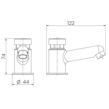 Imagem de Torneira Para Lavatório Mesa PressMatic Compact - Docol