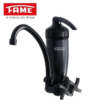 Imagem de Torneira Preta Com Filtro Acquafam Parede - Fame