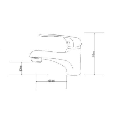 Imagem de Torneira Prizi Omni Monocomando Dourada