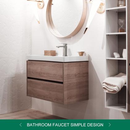 Imagem de Torneira VOTON de níquel escovado de alça única em aço inoxidável