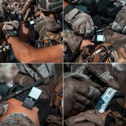 Imagem de Torniquete Tático APH Primeiros Socorros Rhino Rescue