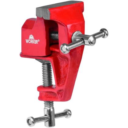 Imagem de Torno De Bancada 40mm Fixo Mini Worker
