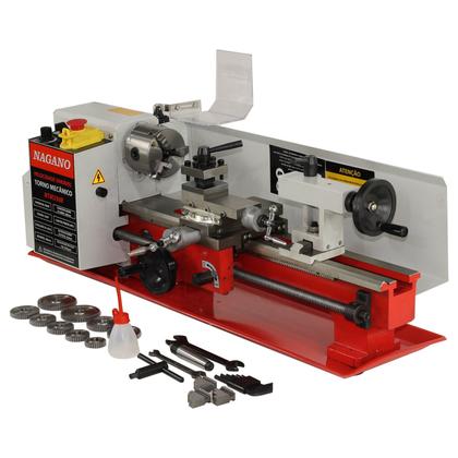 Imagem de Torno Mecânico 350mm 550w Monofásico 220v 60hz