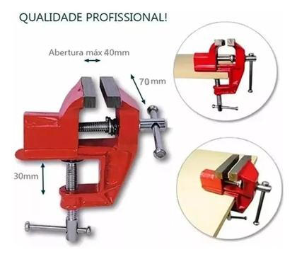Imagem de Torno morsa de bancada - 70mm - bestfer