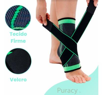 Imagem de Tornozeleira De Compressão Tensor Para Tornozelo Premium