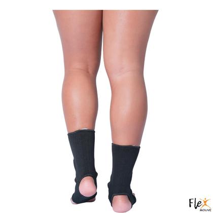 Imagem de Tornozeleira Elástica Par Compressão Esporte Futebol Caminhada Treino Alivia A Dor Contém o Par