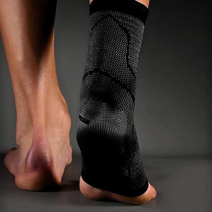 Imagem de Tornozeleira Ortopédica Compressão Estabilizadora Elástica