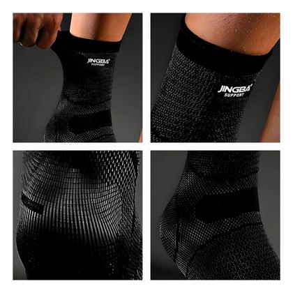 Imagem de Tornozeleira Ortopédica Compressão Estabilizadora Elástica