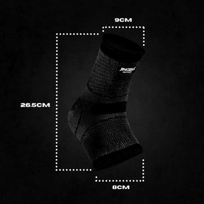 Imagem de Tornozeleira Ortopédica Compressão Estabilizadora Elástica