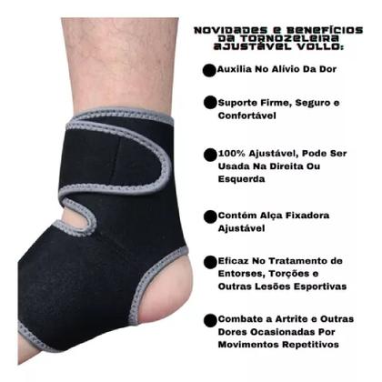 Imagem de Tornozeleira Vollo Ajustável - Unissex